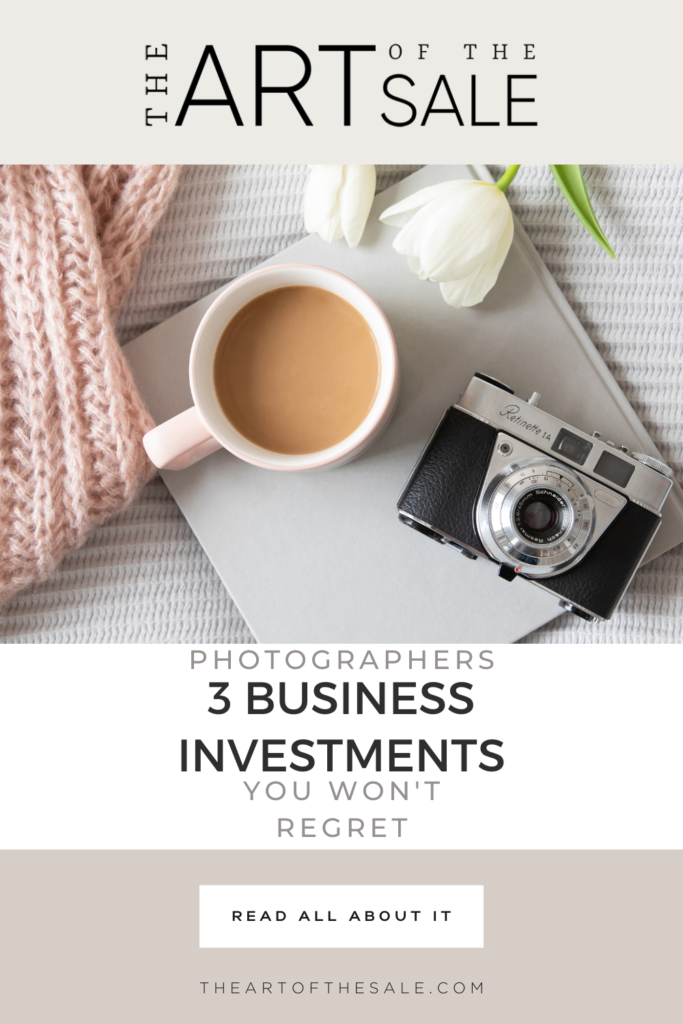 3 PHOTOGRAPHY BUSINESS INVESTMENTS YOU WONT REGRET